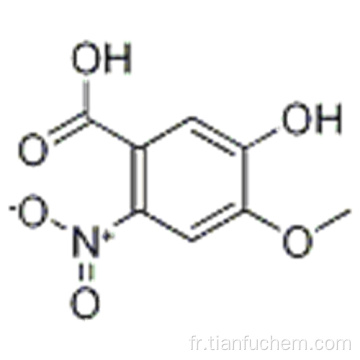 Acide benzoïque, 5-hydroxy-4-méthoxy-2-nitro CAS 31839-20-0